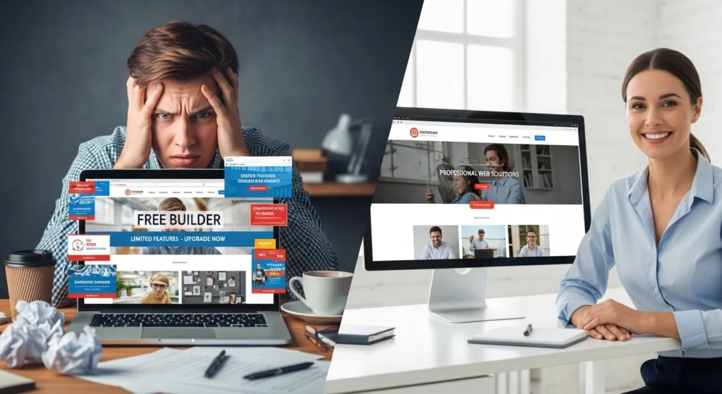 Frustration with free vs. paid websites