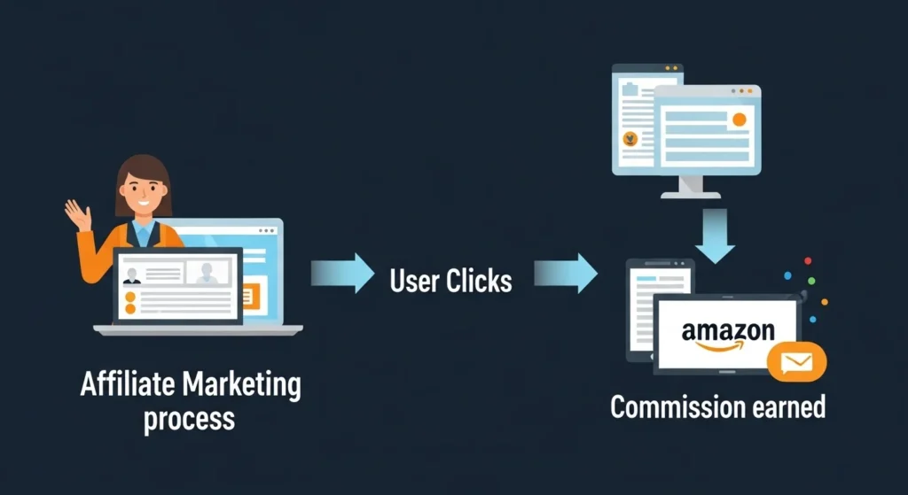 amazon affiliate marketing process how it works beginner guide