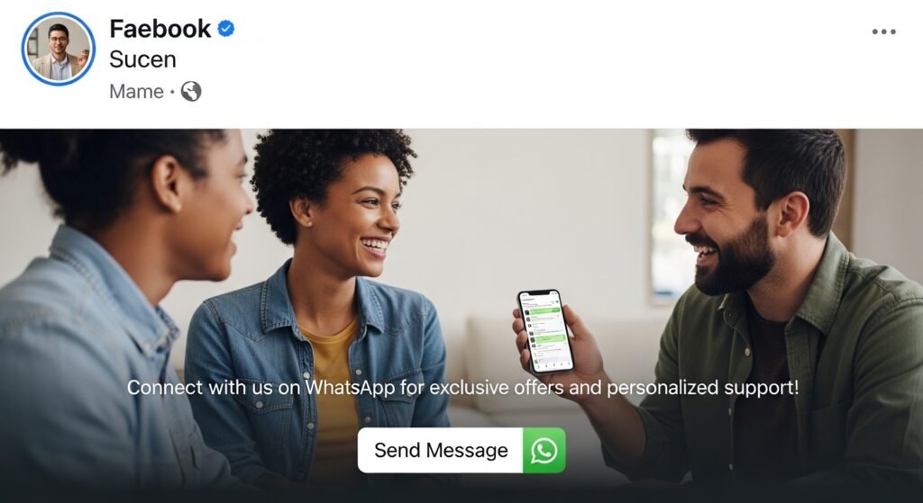 facebook ads to whatsapp lead generation conversion example