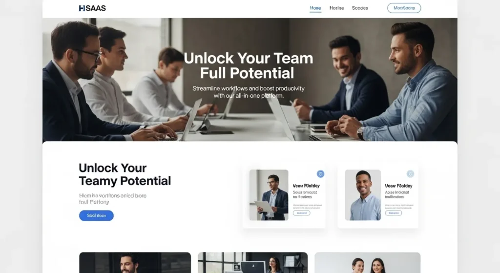 high converting landing page with strong offer and CTA